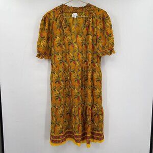 Margaux Riviera Women's Plus Boho Floral Tier Flowy Dress Size 2X